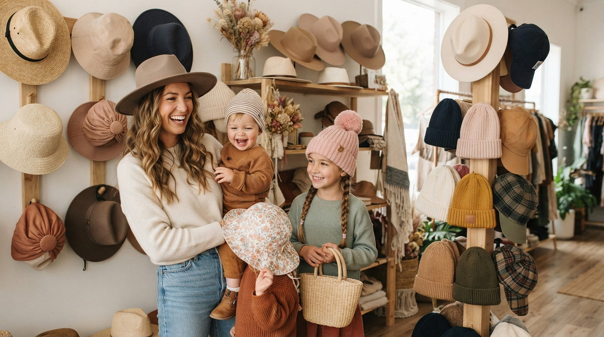 Womens Baby & Children's Hats collection banner
