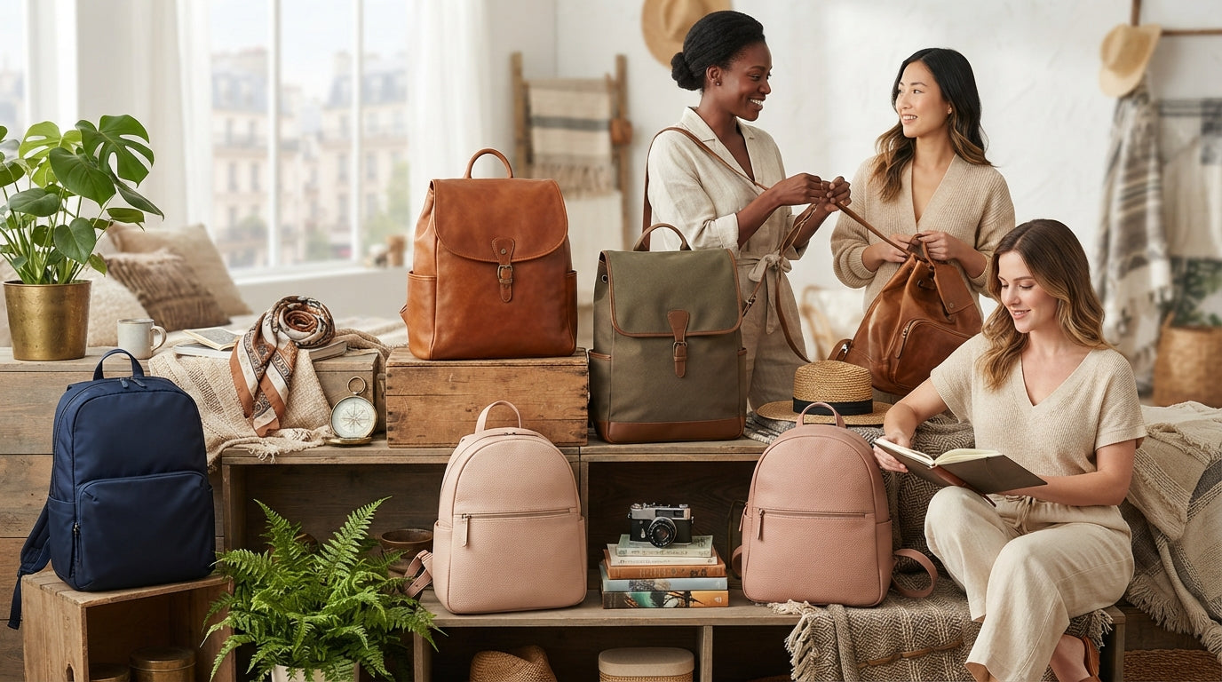 Womens Backpacks collection banner