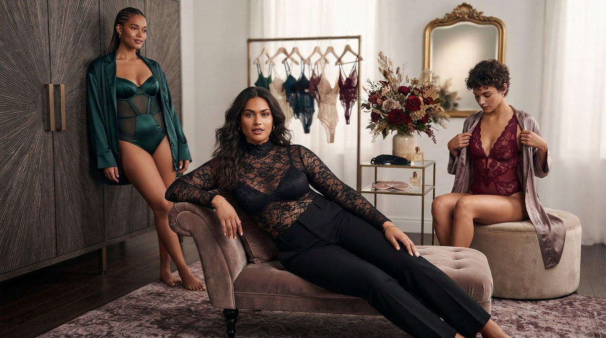 Womens Bodystocking Lingerie collection banner