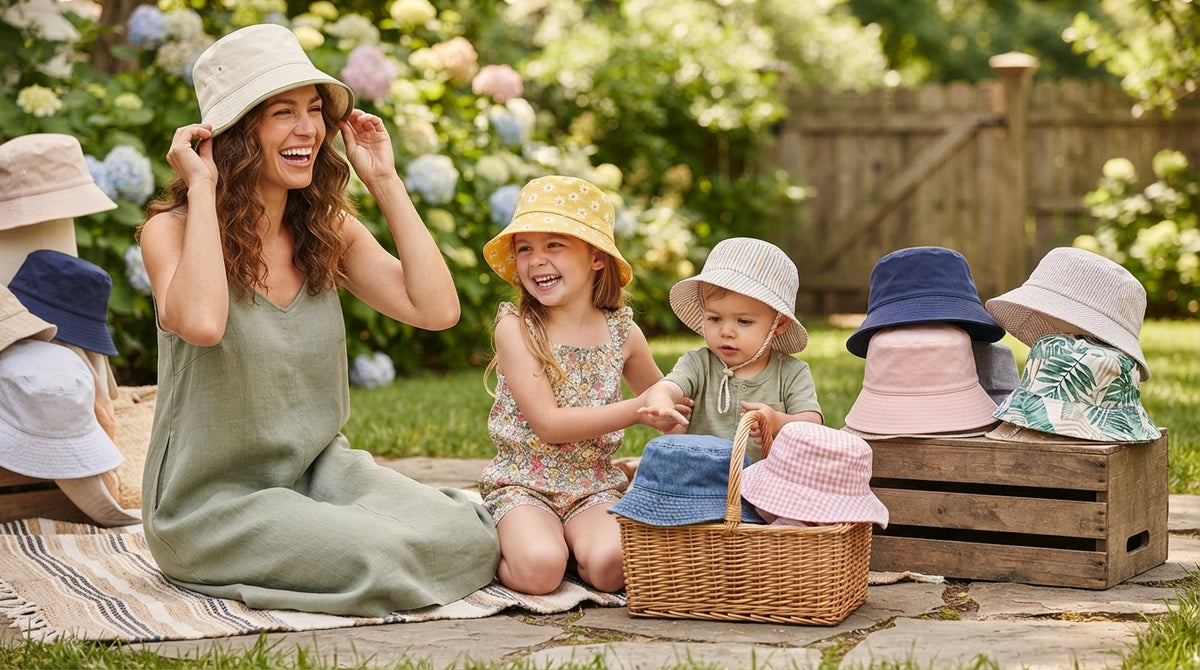 Womens Bucket Baby & Children's Hats collection banner