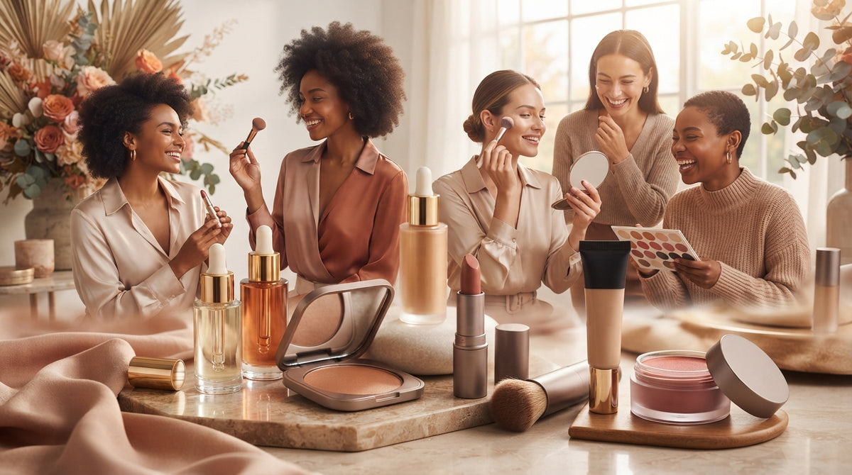 Womens Cosmetics collection banner