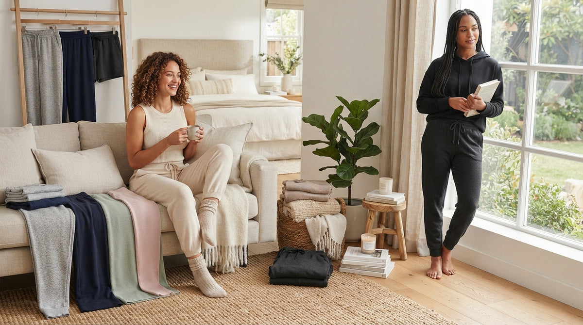 Womens Loungewear Bottoms collection banner