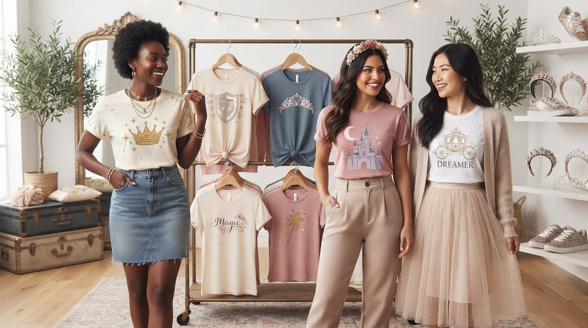 Womens Princess T-Shirts collection banner