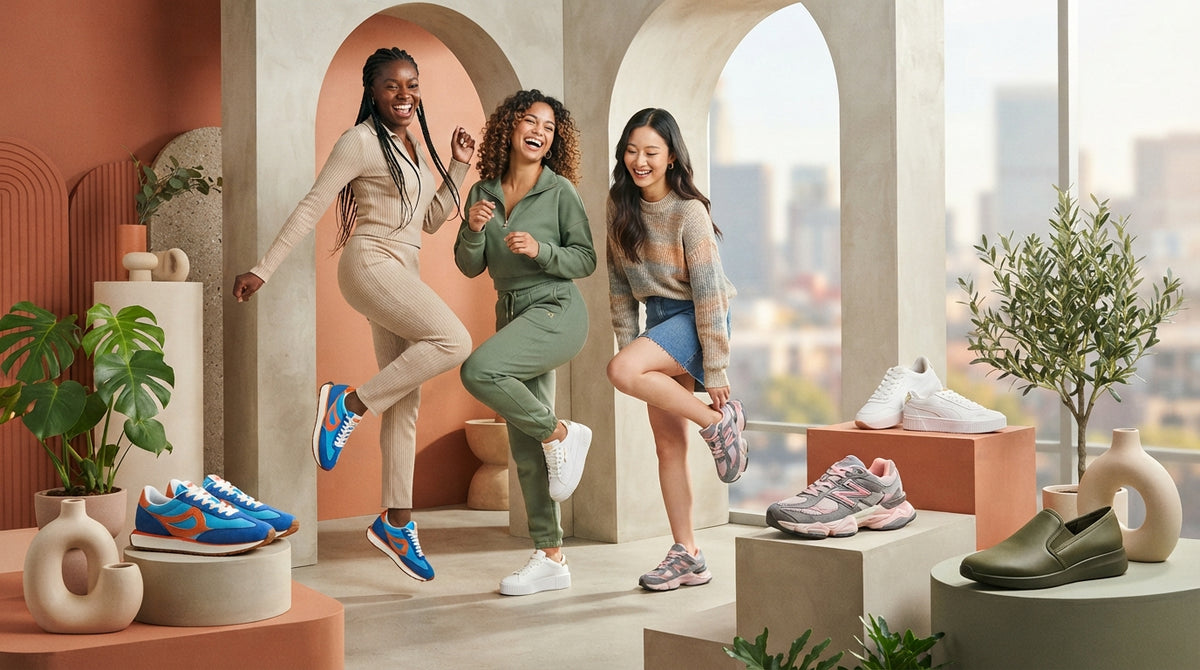 Womens Sneakers collection banner