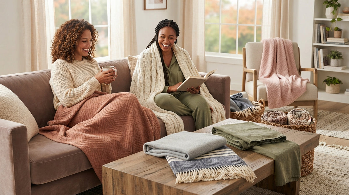 Womens Throw Blanket Blankets collection banner
