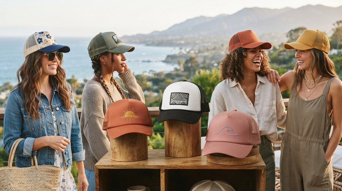Womens Trucker Hats collection banner