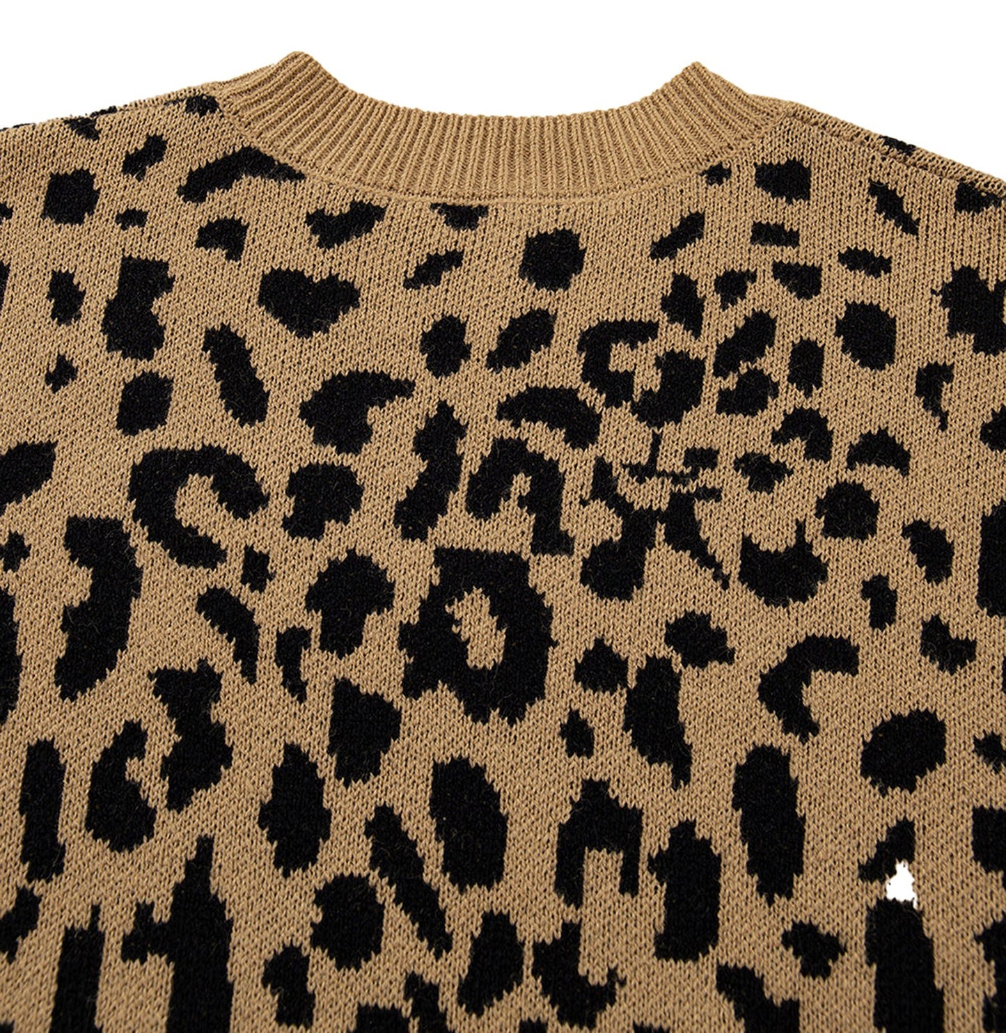 Leopard Print Sweater Women Trendy Style