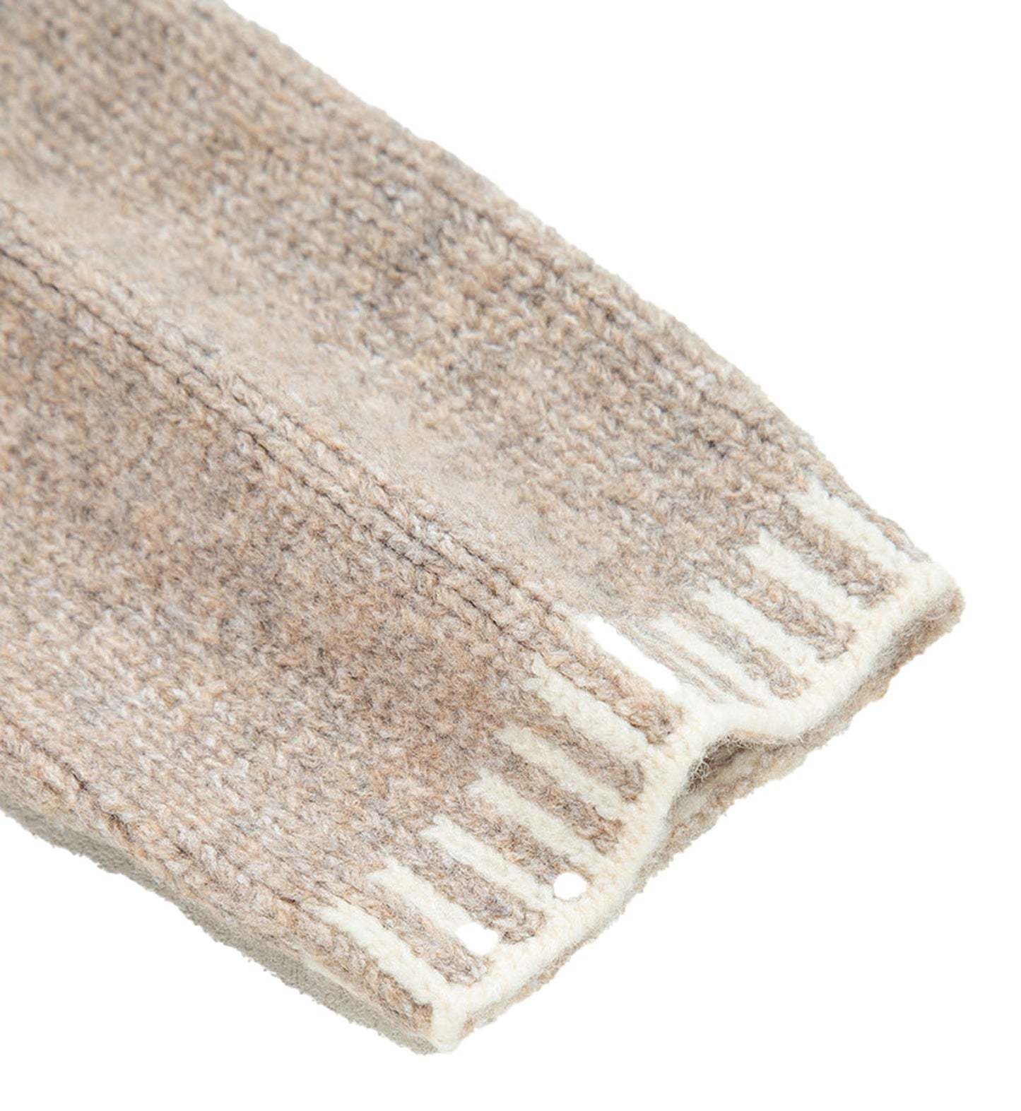 Pale Khaki Tied Front Cardigan