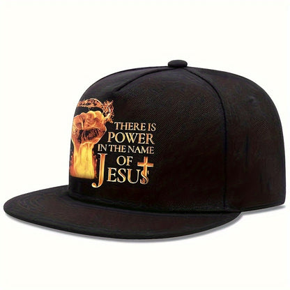 Jesus Letter Print Baseball Cap Trendy Style