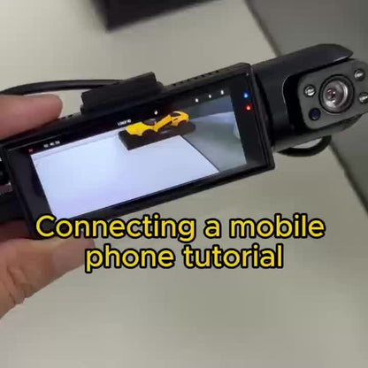 1080p Wifi Dash Cam For Cars With Night Vision