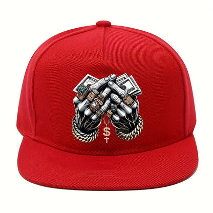Dollar Sign Snapback Hat Trendy Style
