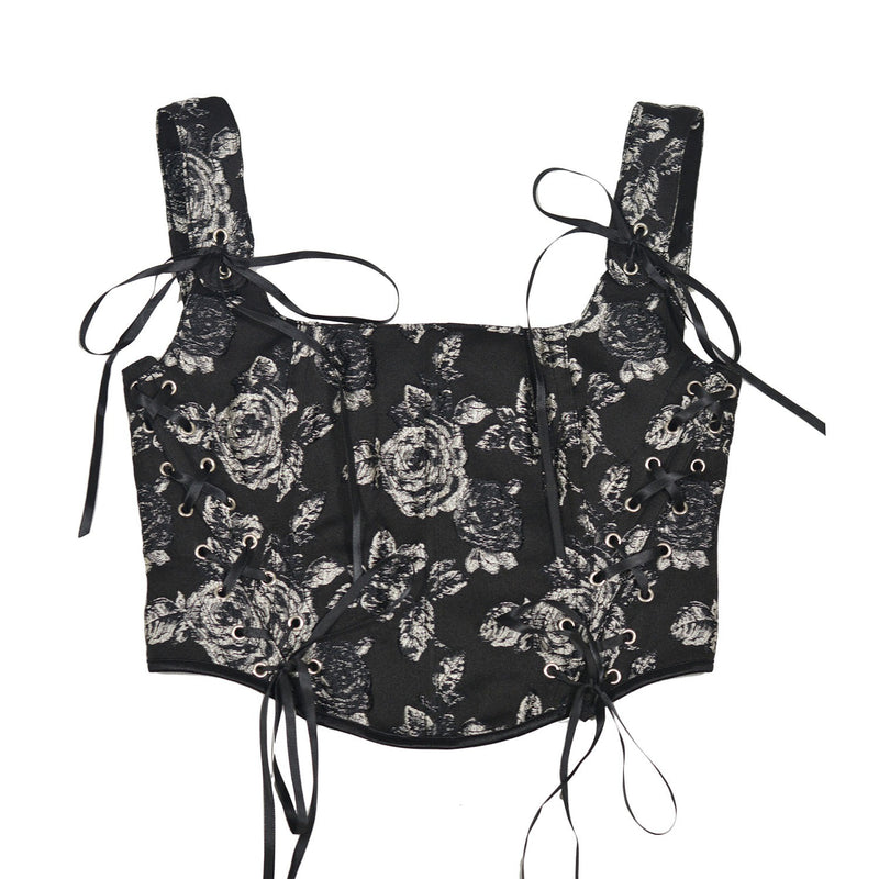 Floral Print Corset Corset for Stylish Look