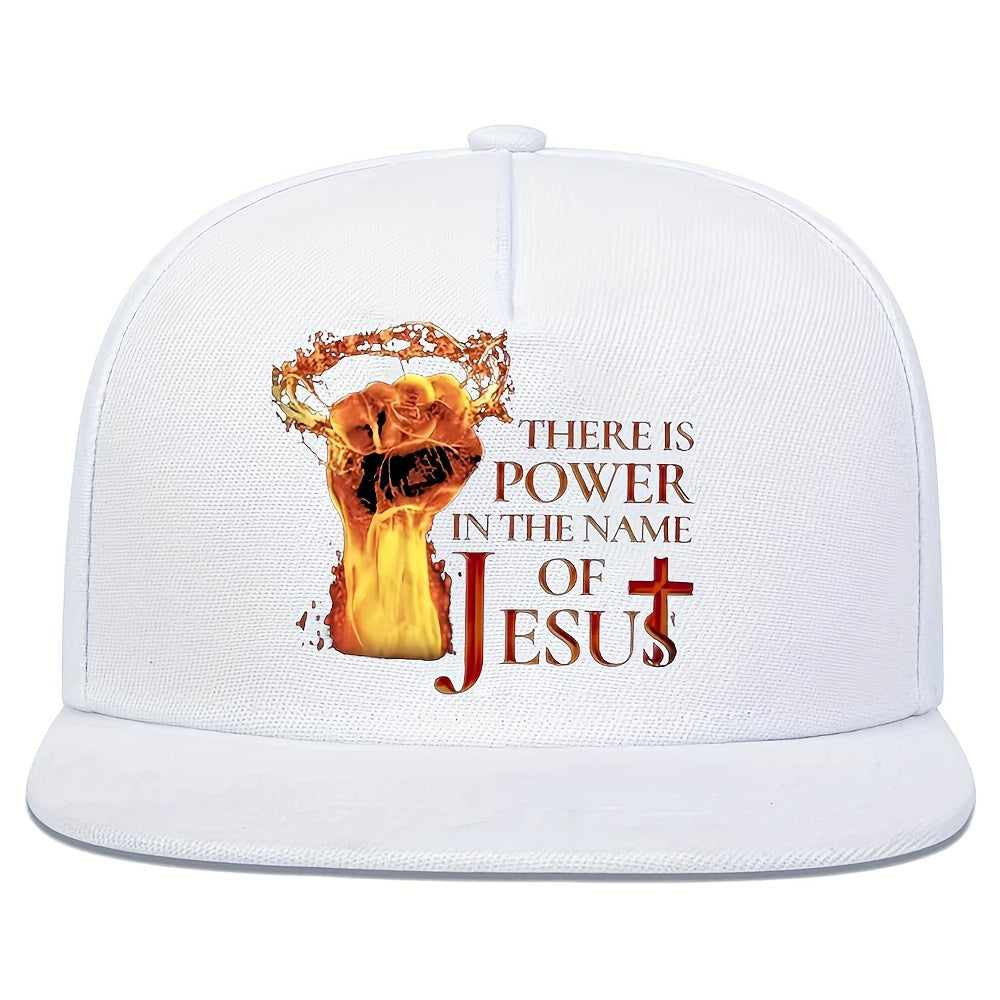 Jesus Letter Print Baseball Cap Trendy Style