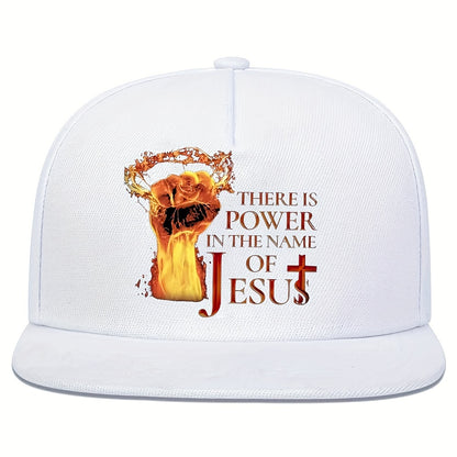 Jesus Letter Print Baseball Cap Trendy Style