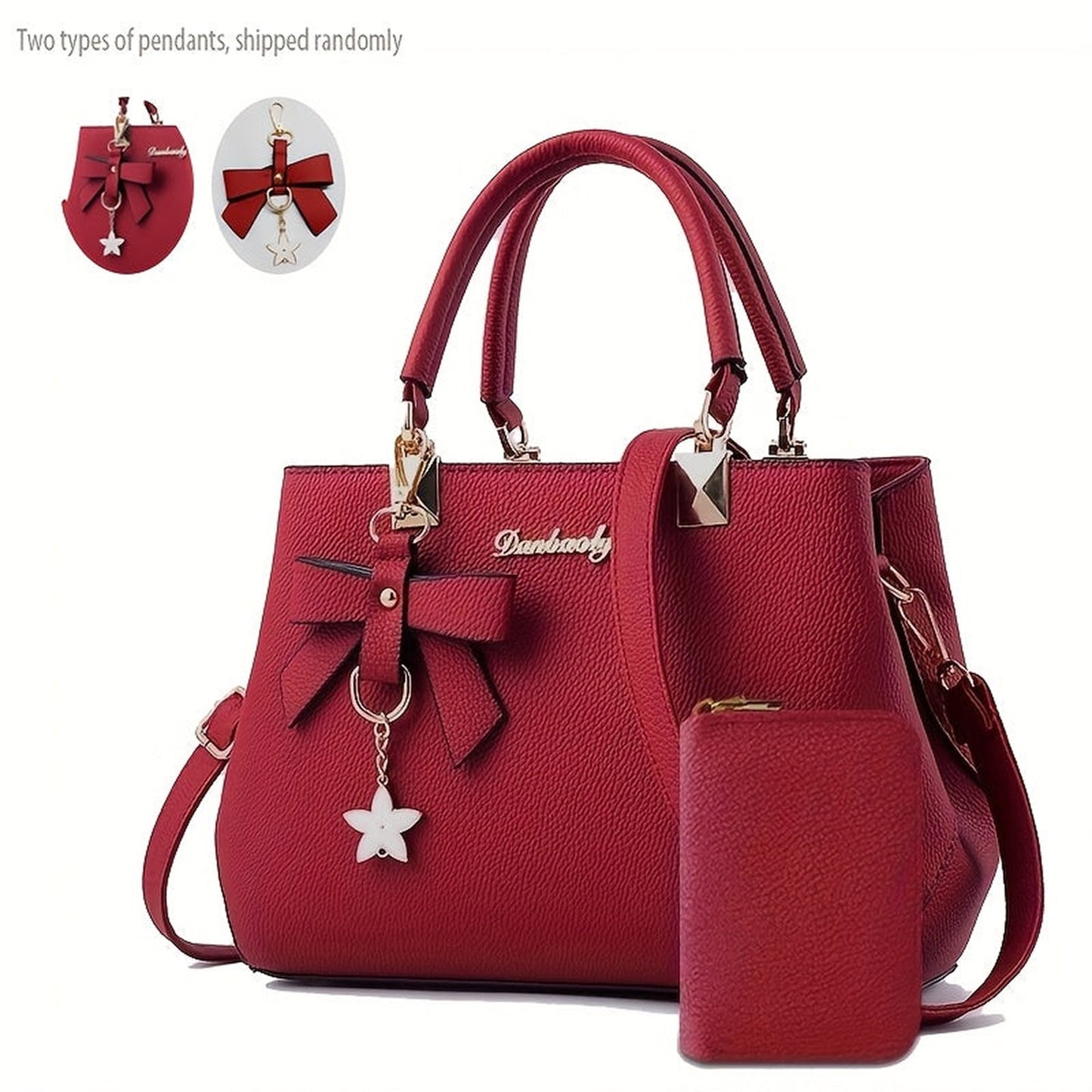 Chic Bow Decor Handbag For Women