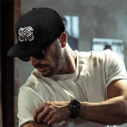 Dollar Sign Snapback Hat Trendy Style
