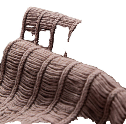 Textured Knit Buttoned Cardigan For Trendy Style