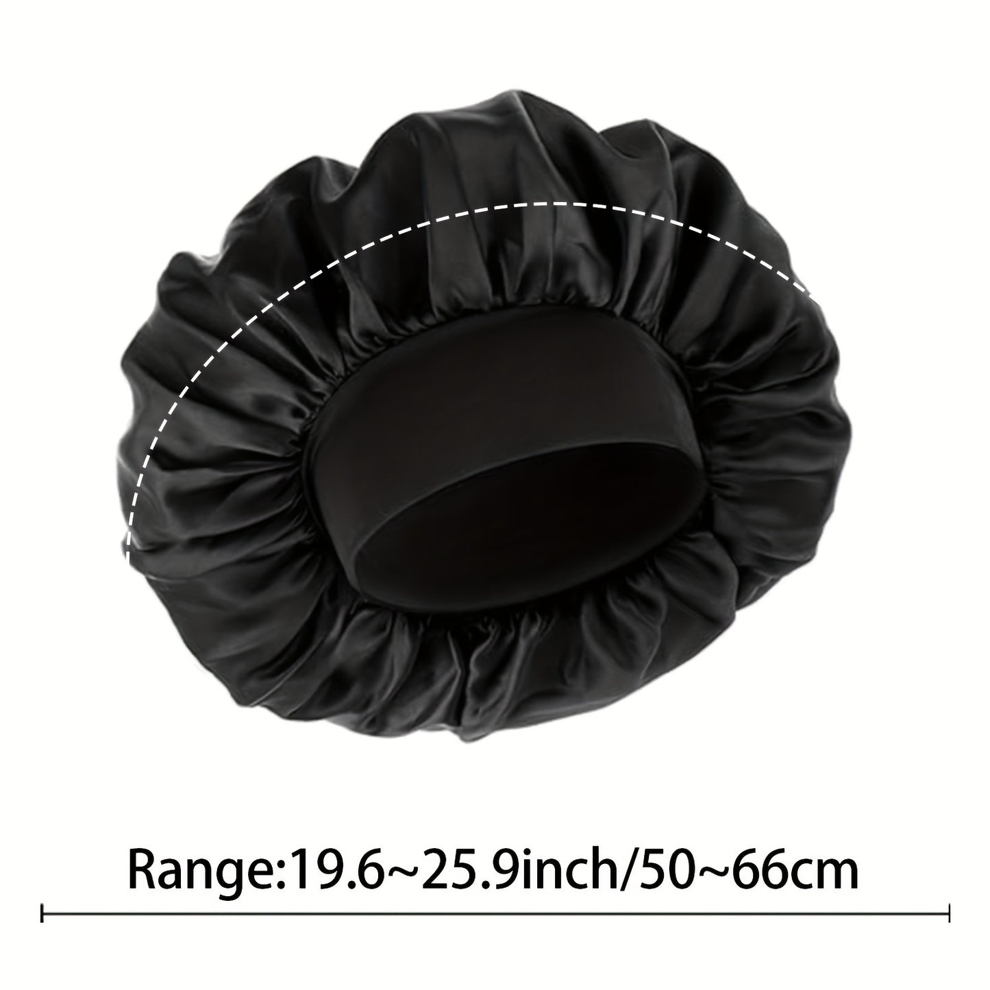 Extra Large Satin Bonnet For Women 2 Pack