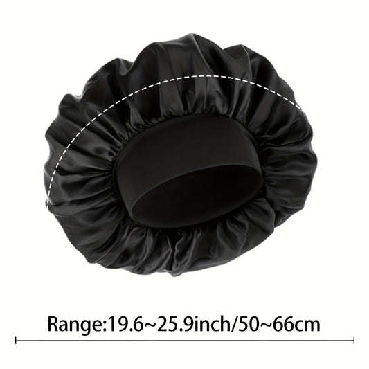 Extra Large Satin Bonnet For Women 2 Pack