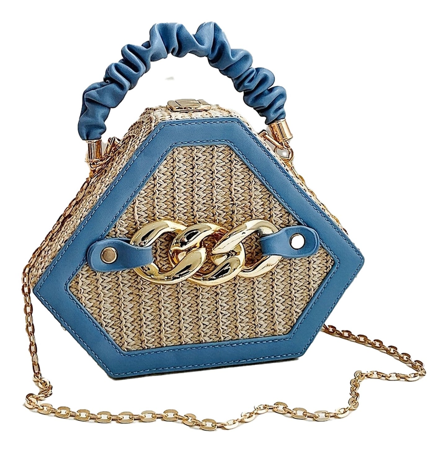 Stylish Niche Shaped Satchel Bag in Lifestyle Setting