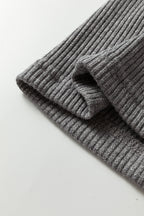 Ribbed Knit Slim Cardigan Trendy Layering