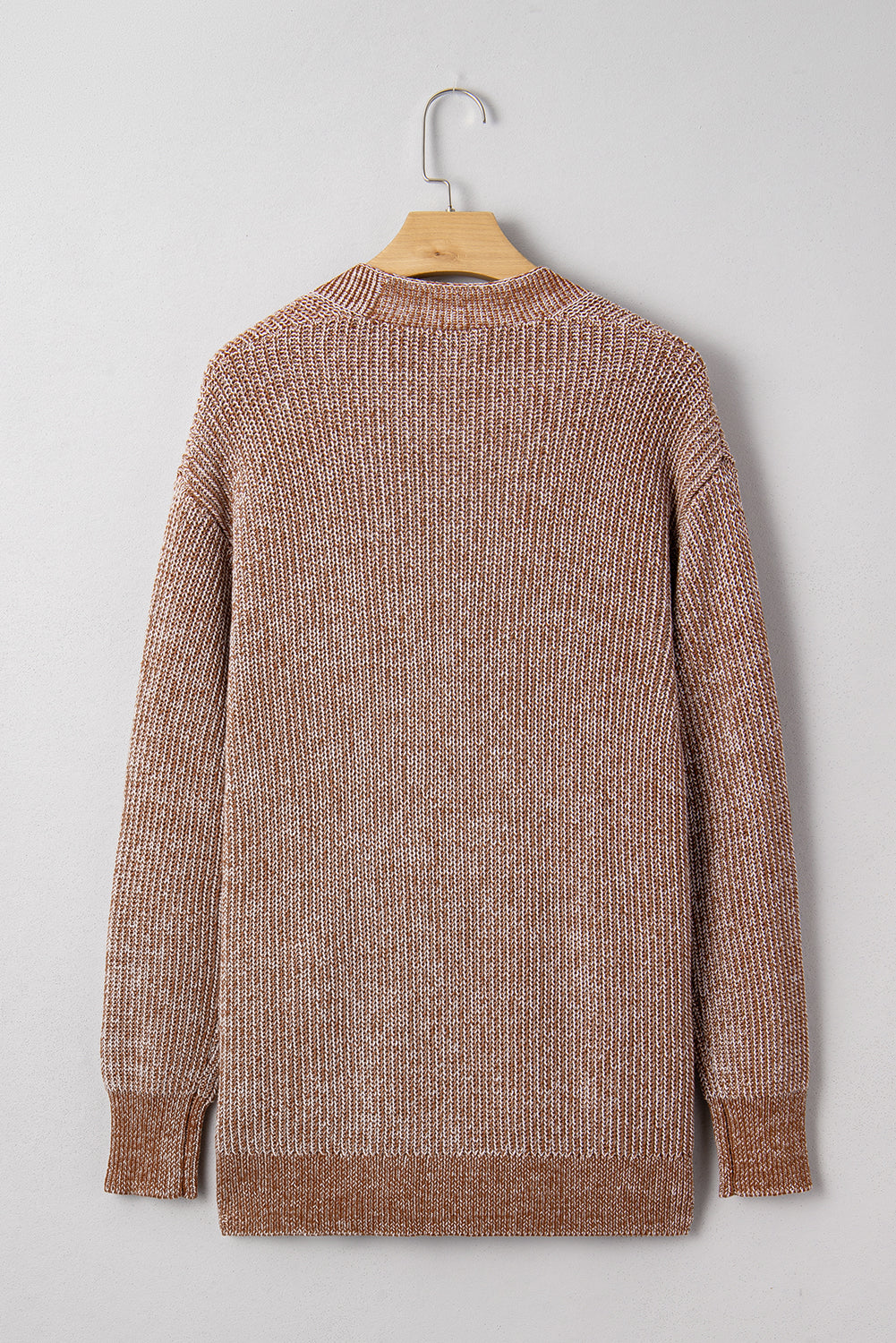 Dear-Lover Yellow Open Knit Cardigan For Trendy Style