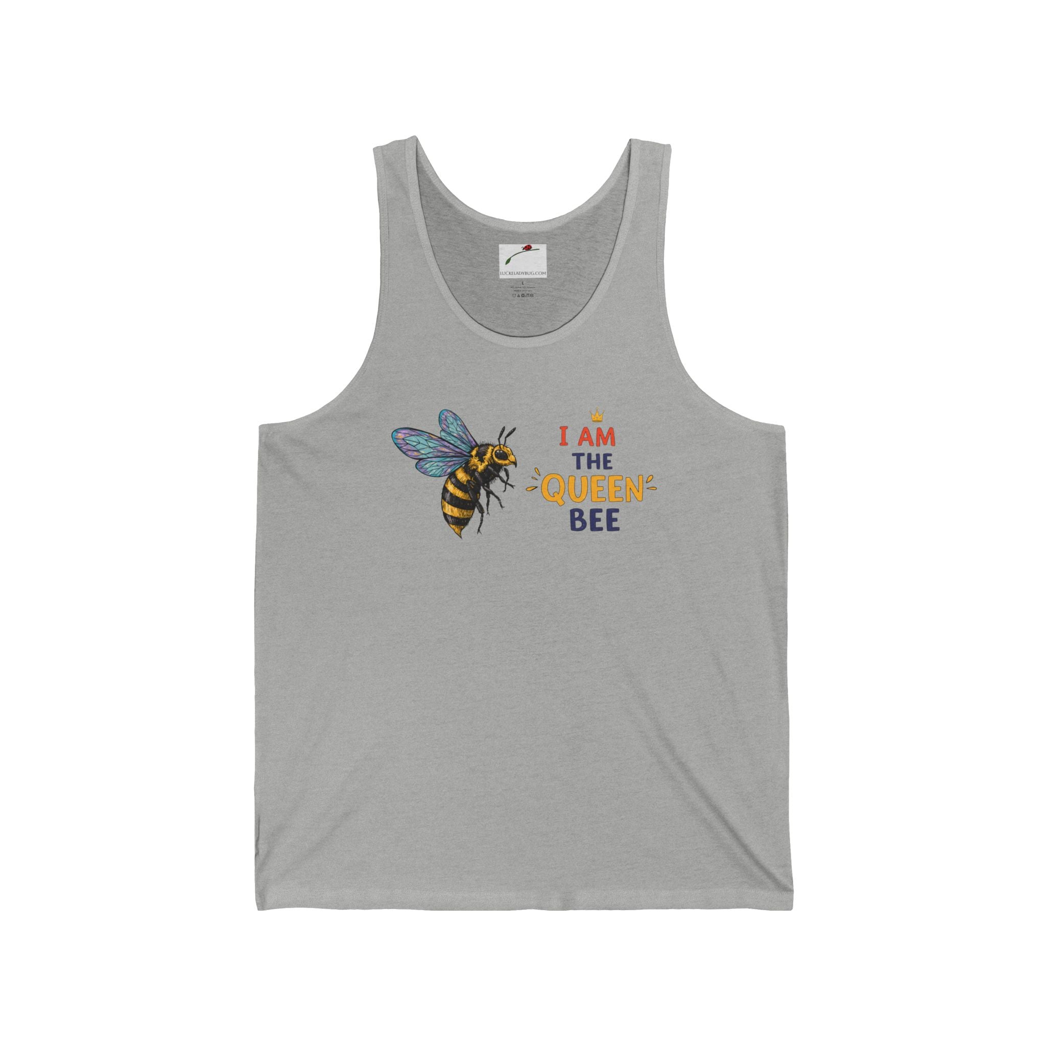 Cute Bee Graphic Tank Top Queen Bee Style