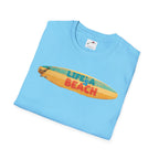 Lifes A Beach Text Stylish Summer Apparel Softstyle T-Shirt