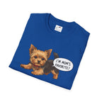Camiseta LuckeLadybug para mujer con la imagen de una linda mamá yorkshire terrier