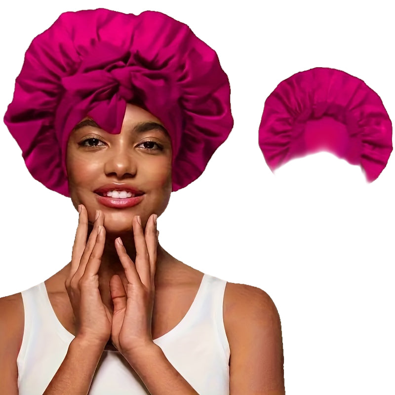 Adjustable Satin Bonnet For Women