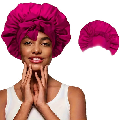 Adjustable Satin Bonnet For Women