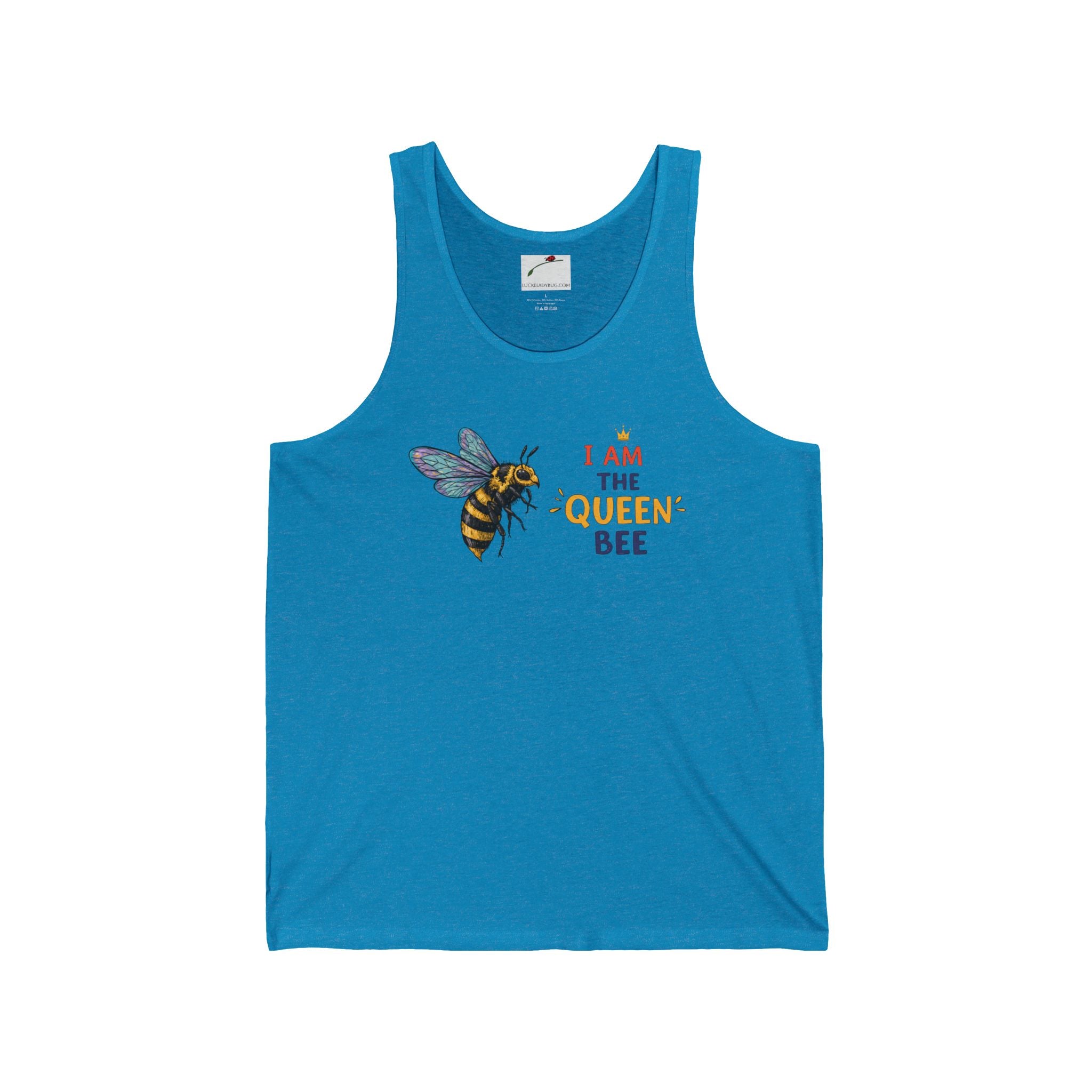 Cute Bee Graphic Tank Top Queen Bee Style