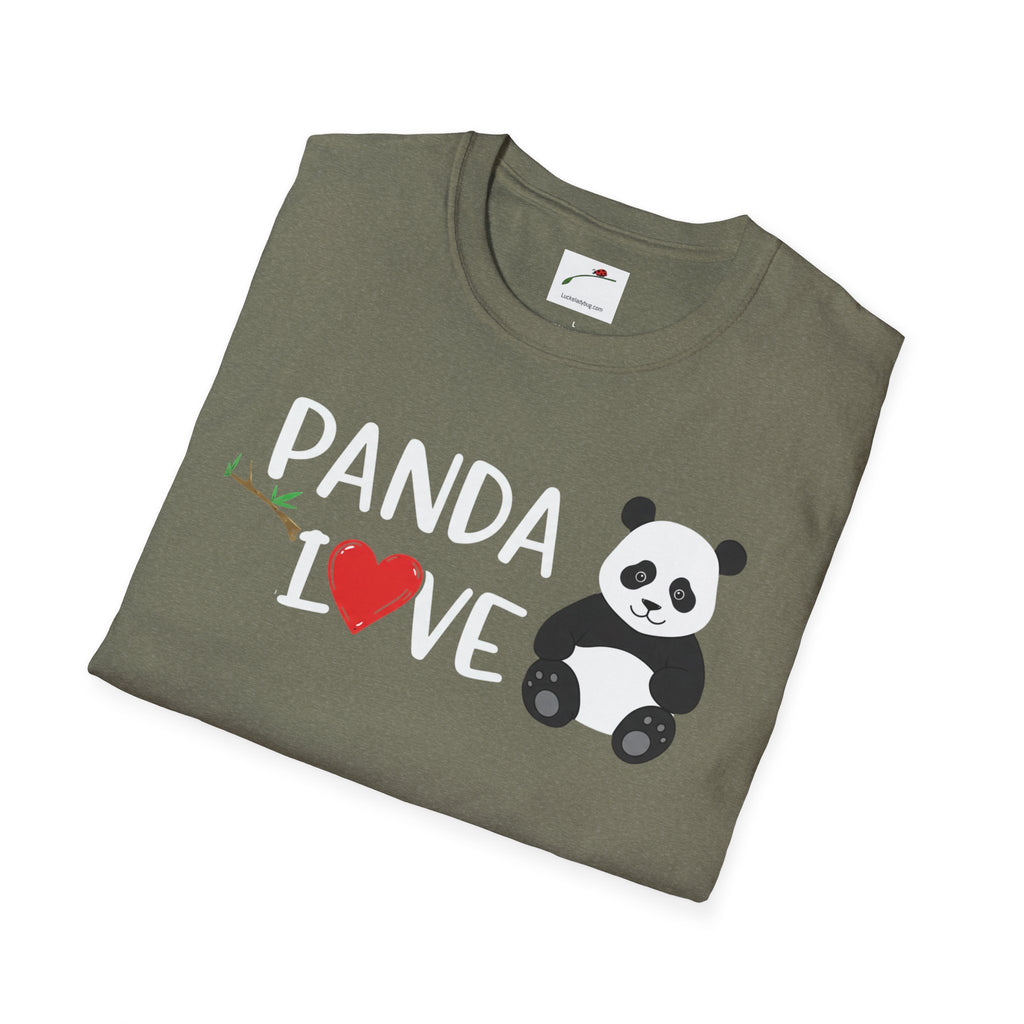 Softstyle Panda Love Shirt Cute & Comfy Tee