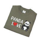 Softstyle Panda Love Shirt Cute & Comfy Tee