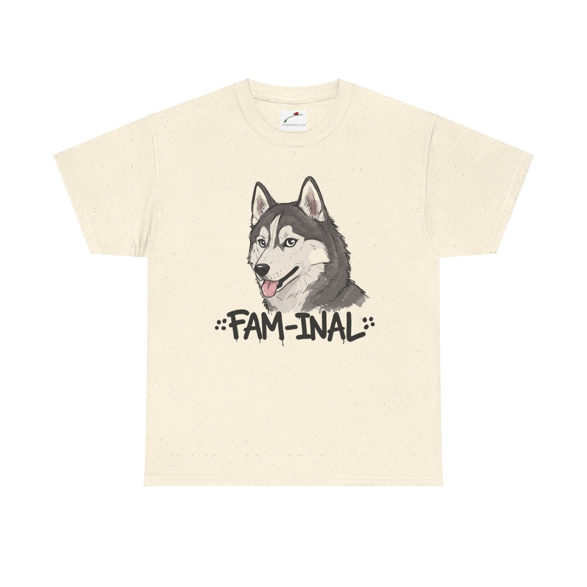T-Shirt | Fun Husky Dog Design For Animal Lovers