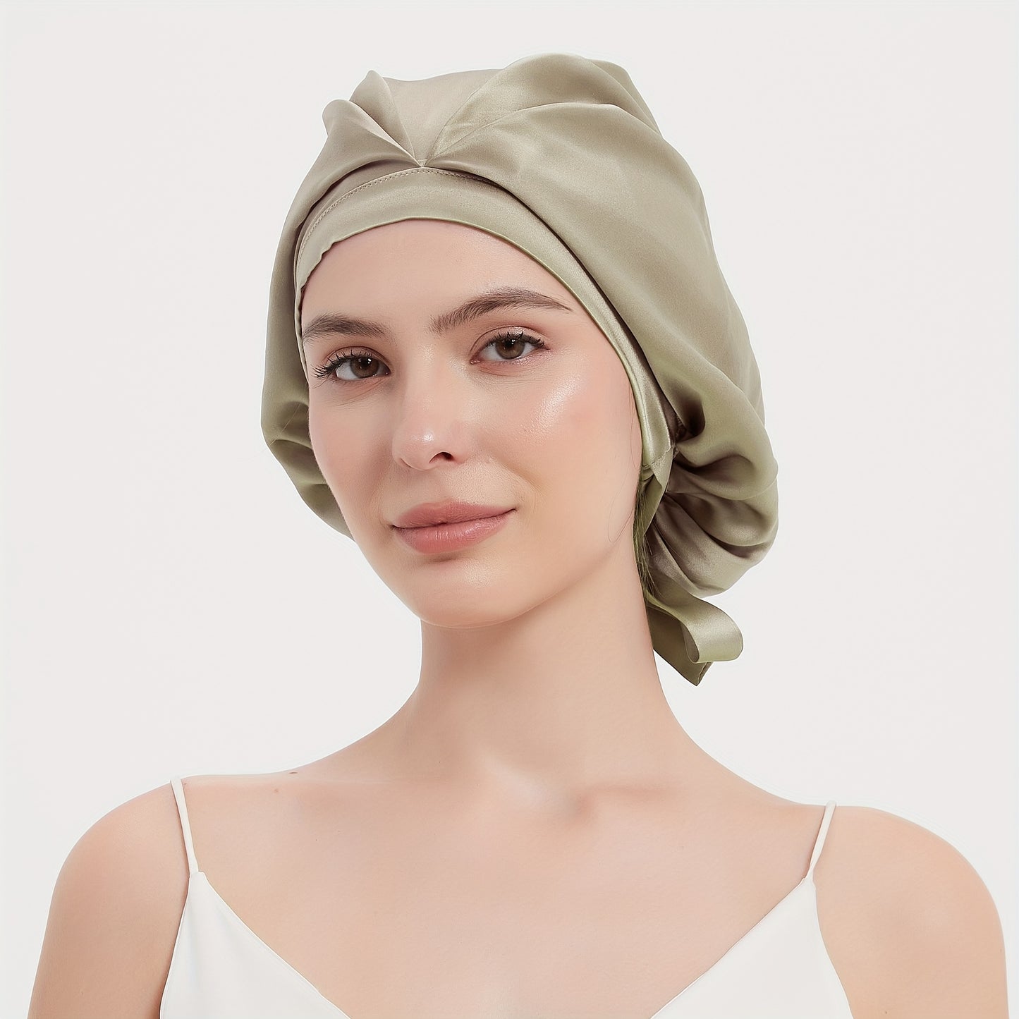 100% Silk Bonnet For Women Hair Care