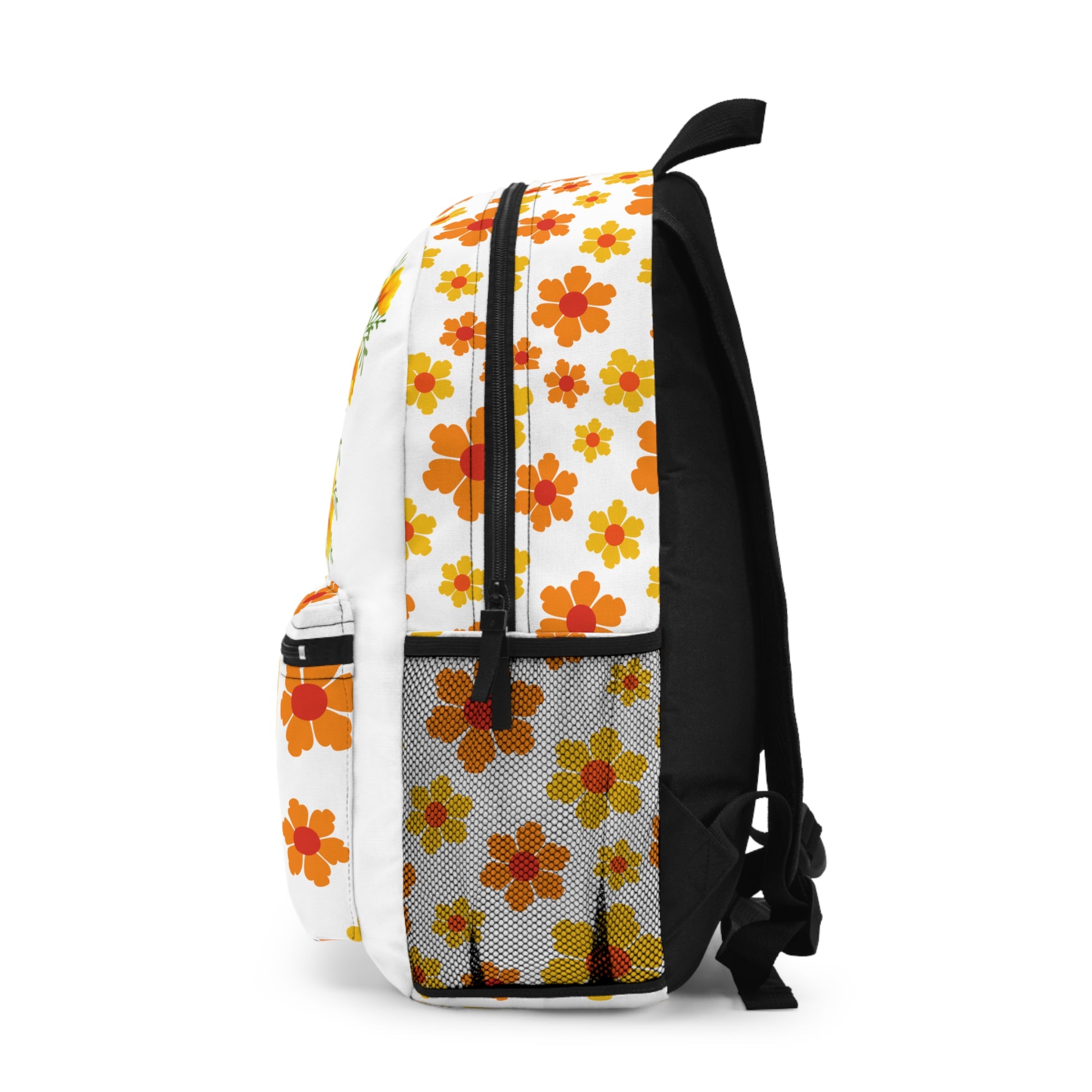 LuckeLadybug custom butterfly backpack with floral design and spacious storage compartments