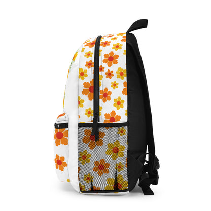 LuckeLadybug custom butterfly backpack with floral design and spacious storage compartments
