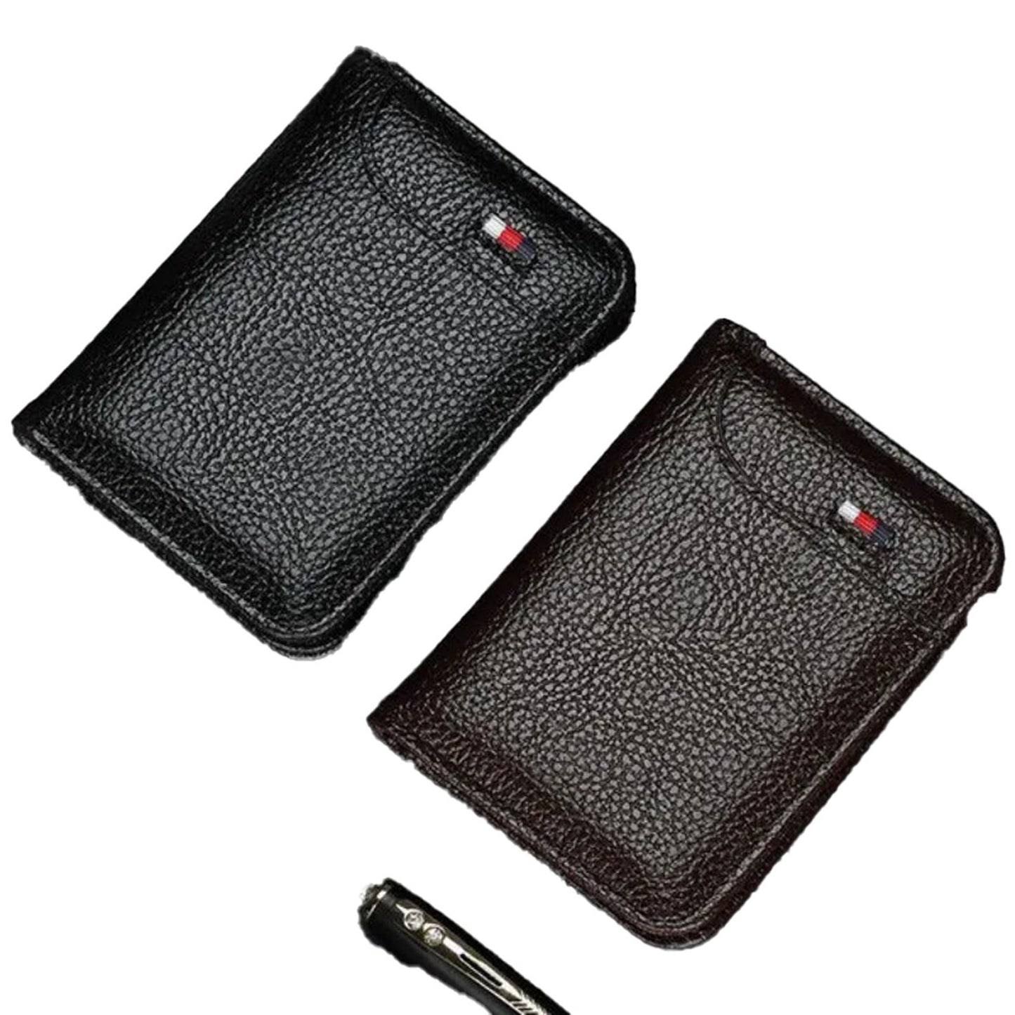 Mens Slim Leather Card Holder Stylish & Functional