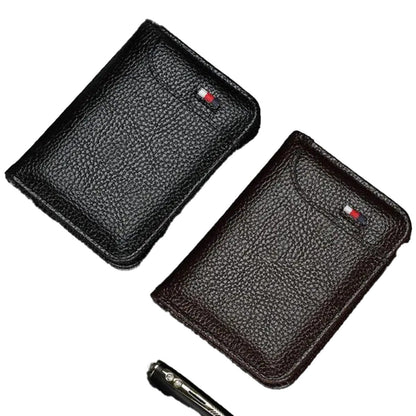 Mens Slim Leather Card Holder Stylish & Functional