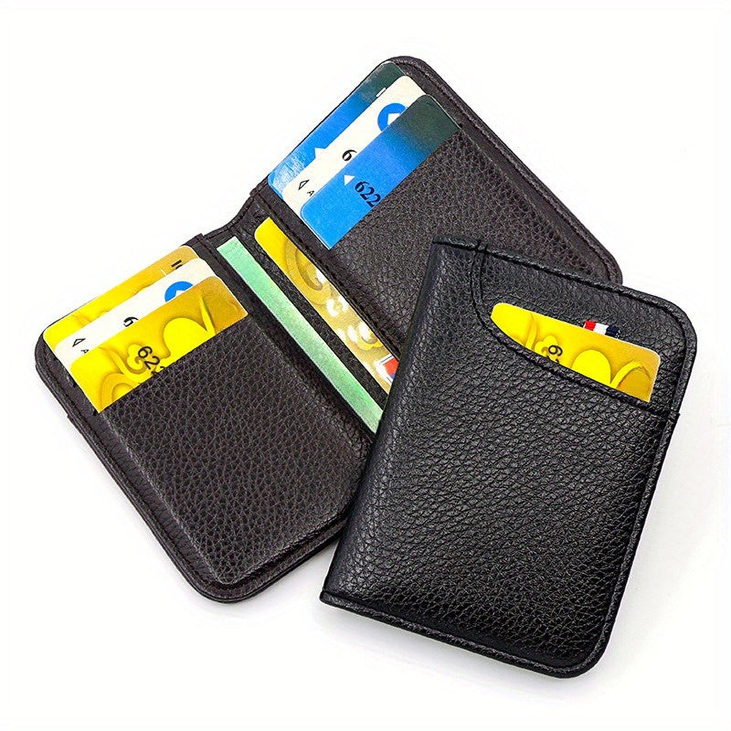 Mens Slim Leather Card Holder Stylish & Functional