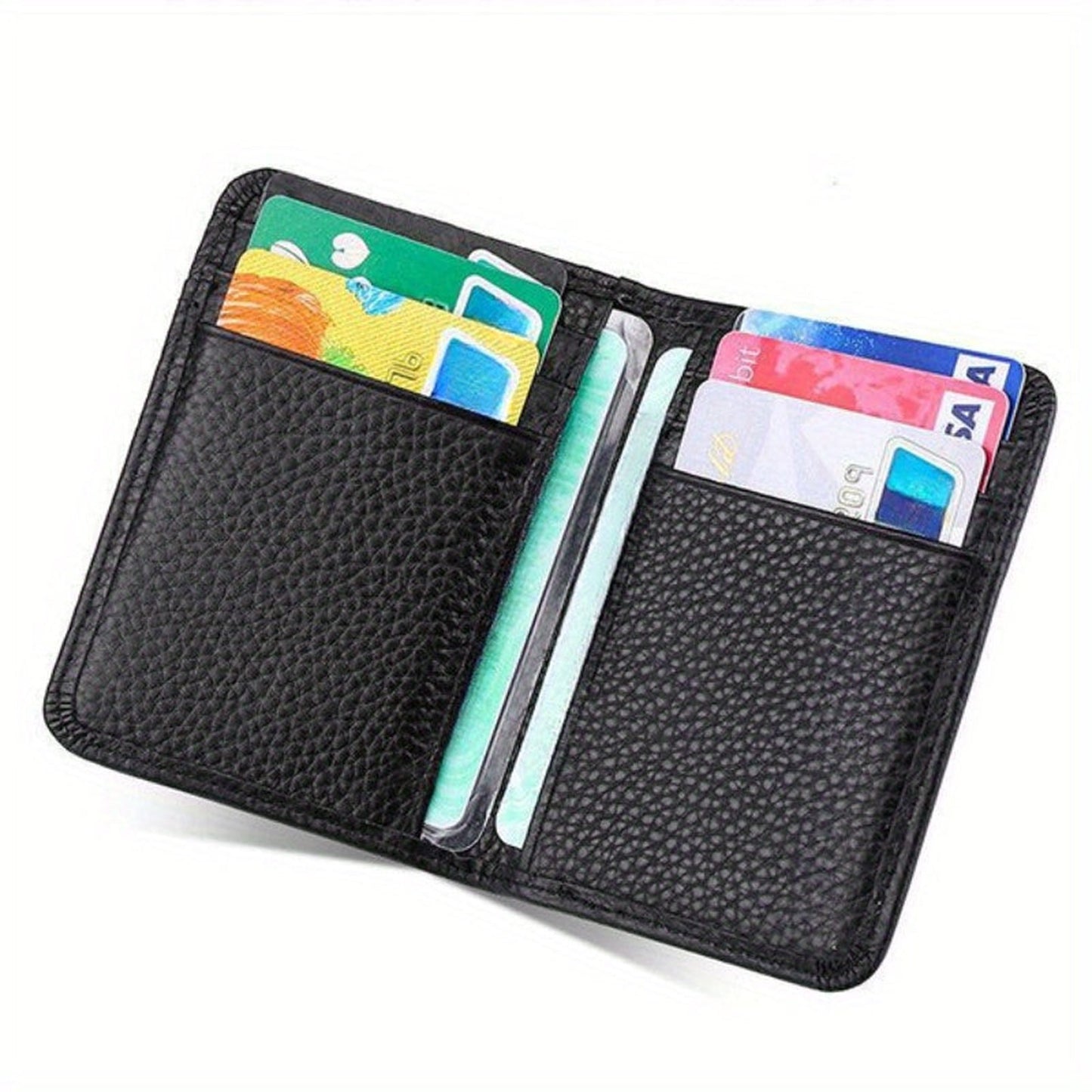 Mens Slim Leather Card Holder Stylish & Functional