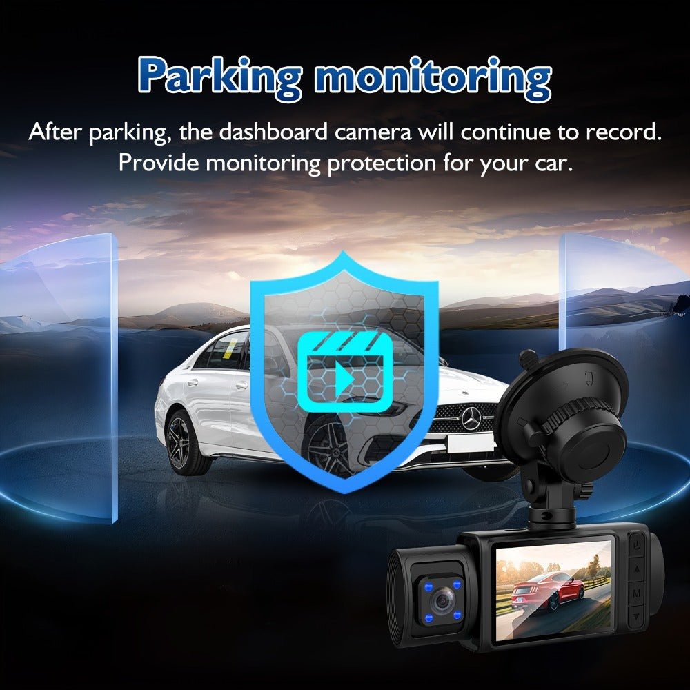 4k Triple Dash Cam For Cars Ultimate Safety