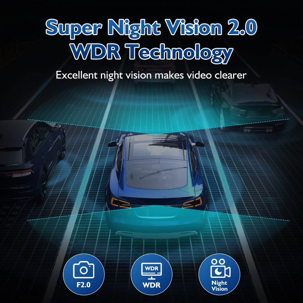 4k Triple Dash Cam For Cars Ultimate Safety