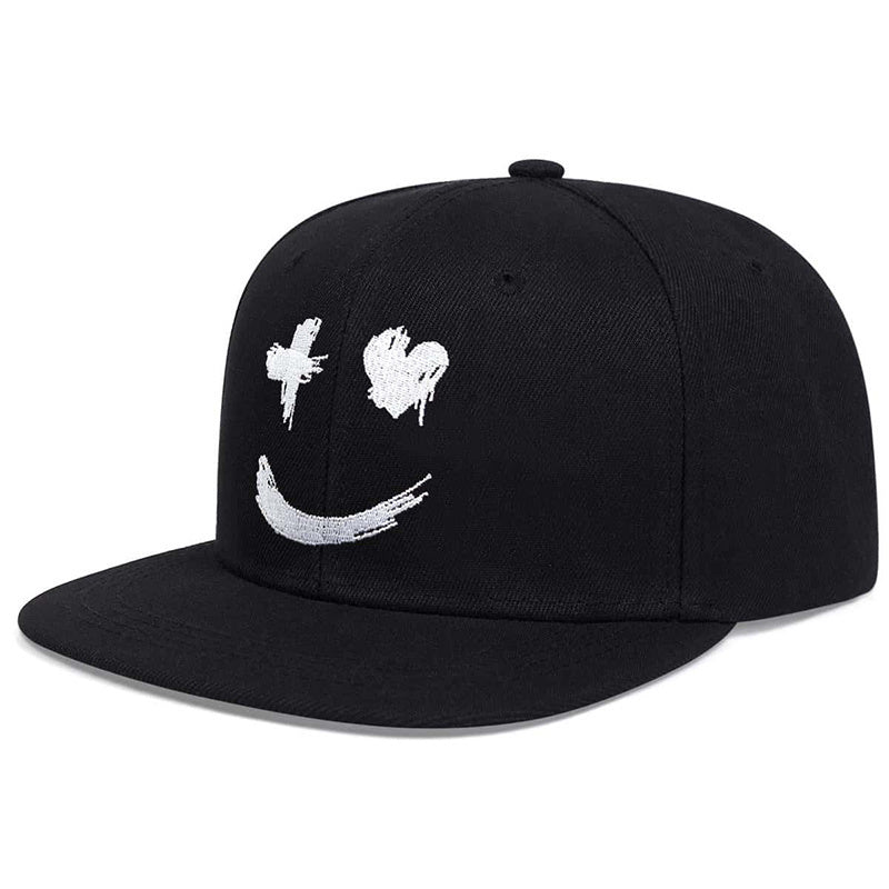 Cartoon Embroidered Hip Hop Hat Trendy Style