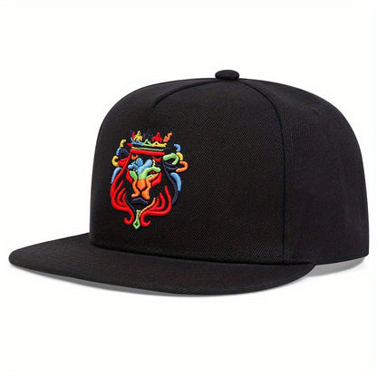 Mens Lion Crown Hip Hop Hat