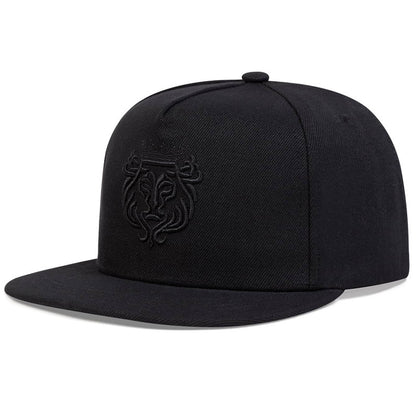 Mens Lion Crown Hip Hop Hat