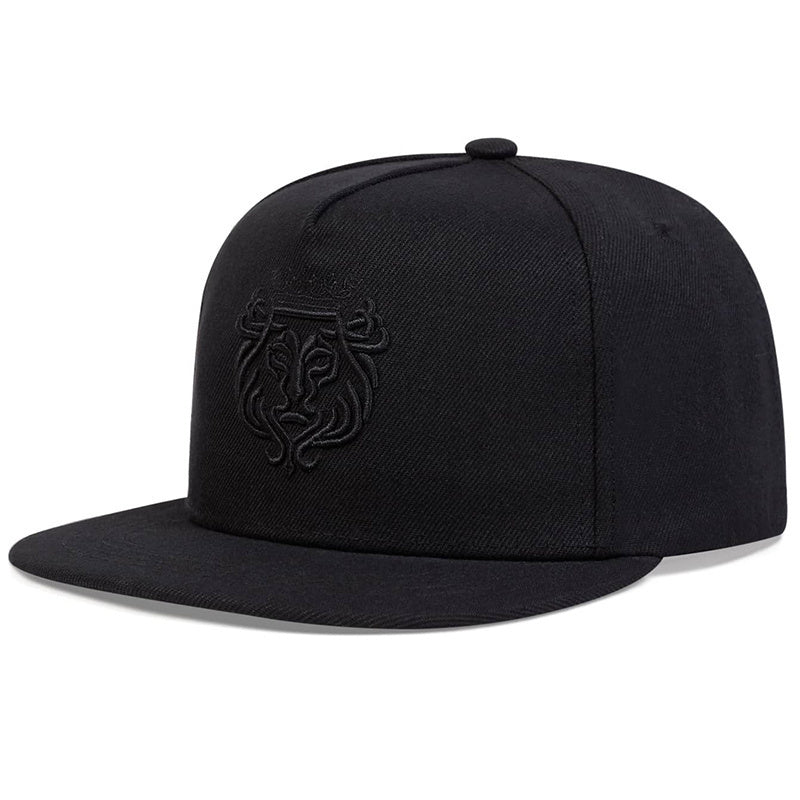 Mens Lion Crown Hip Hop Hat