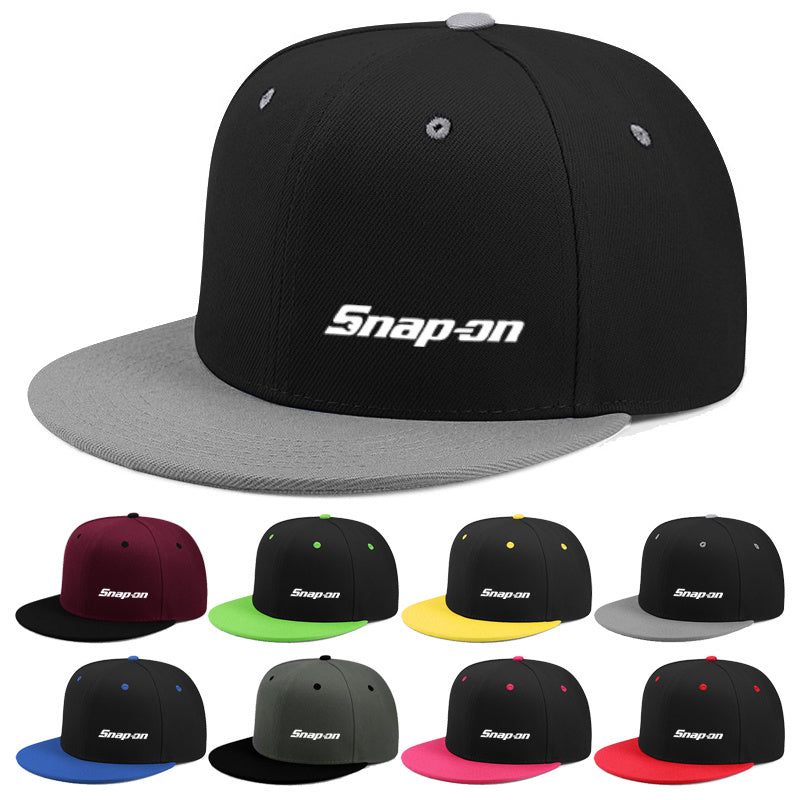 Adjustable Flat Bill Baseball Cap
