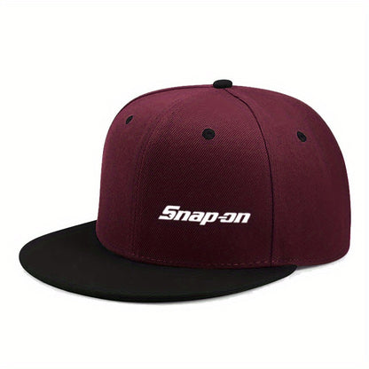 Adjustable Flat Bill Baseball Cap
